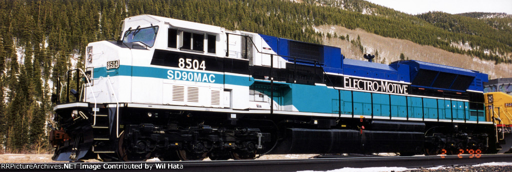 EMD SD90MAC-H 8504